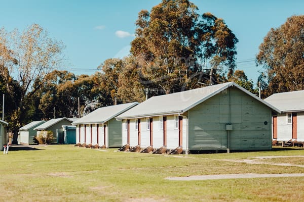 Example of buildings at the Bonegilla Mirgant Experience